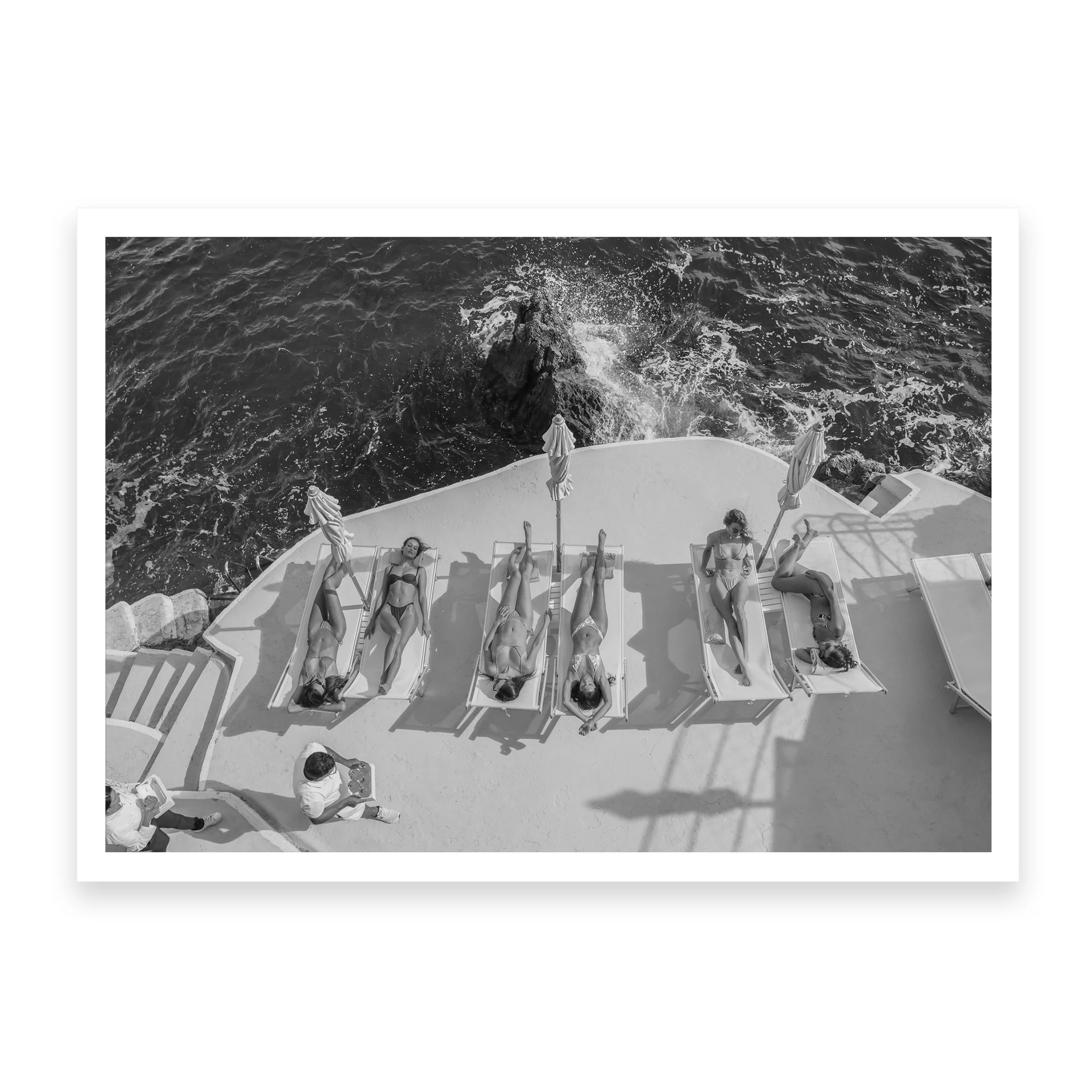 GIRLS JUST WANNA HAVE SUN B&W - Image 4