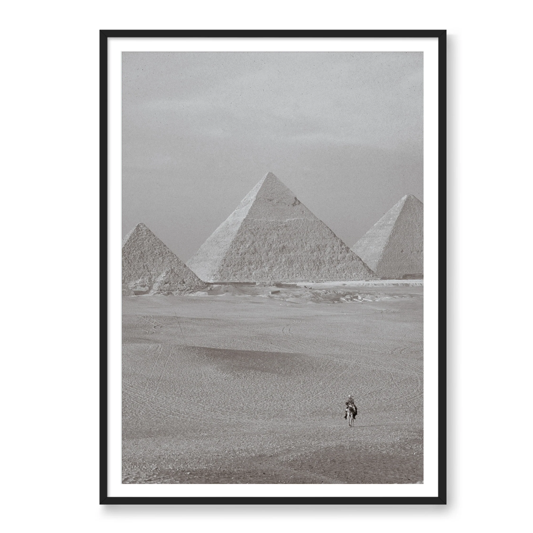 THE PYRAMIDS ON HORSEBACK