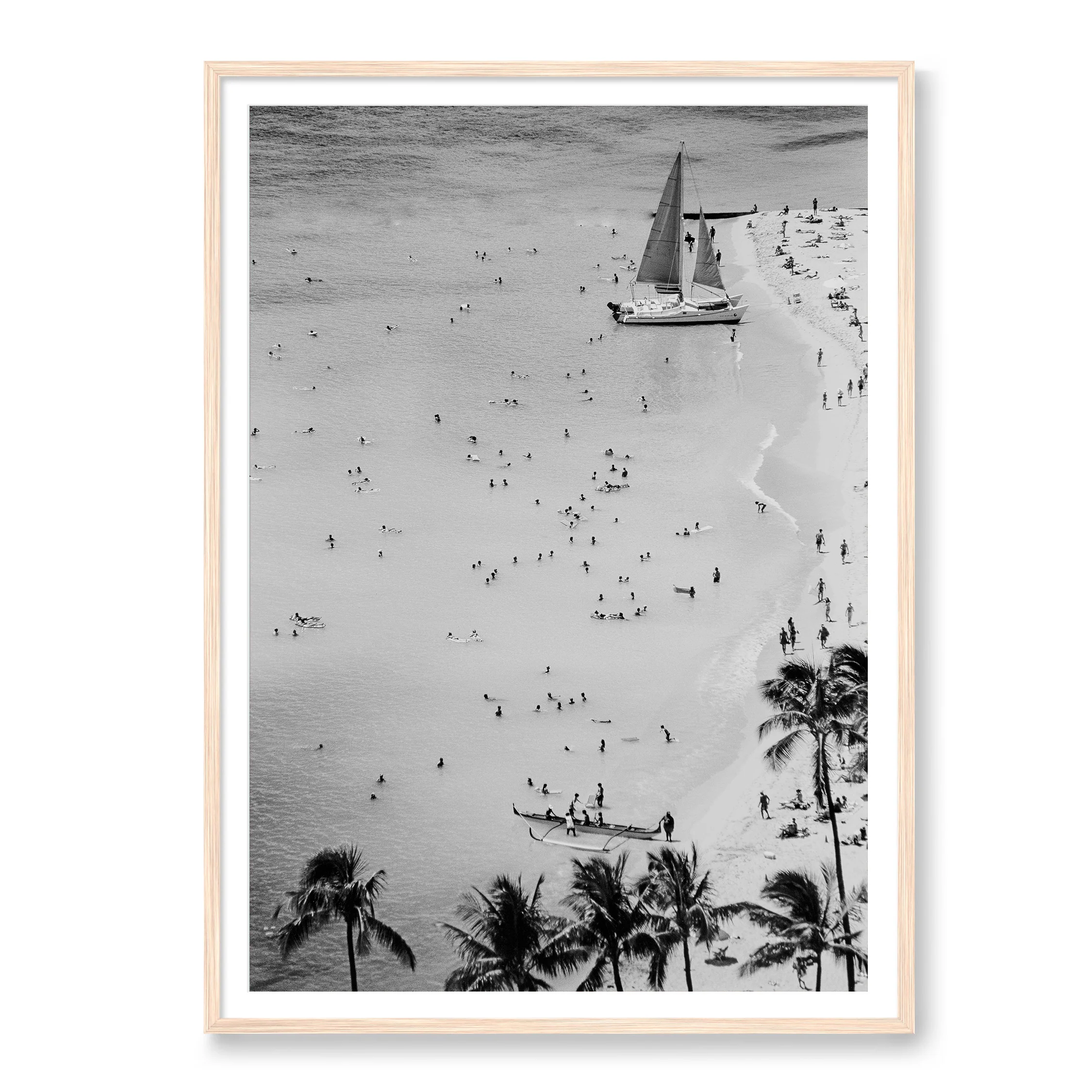 White Sandy Beach of Hawaii - Image 3