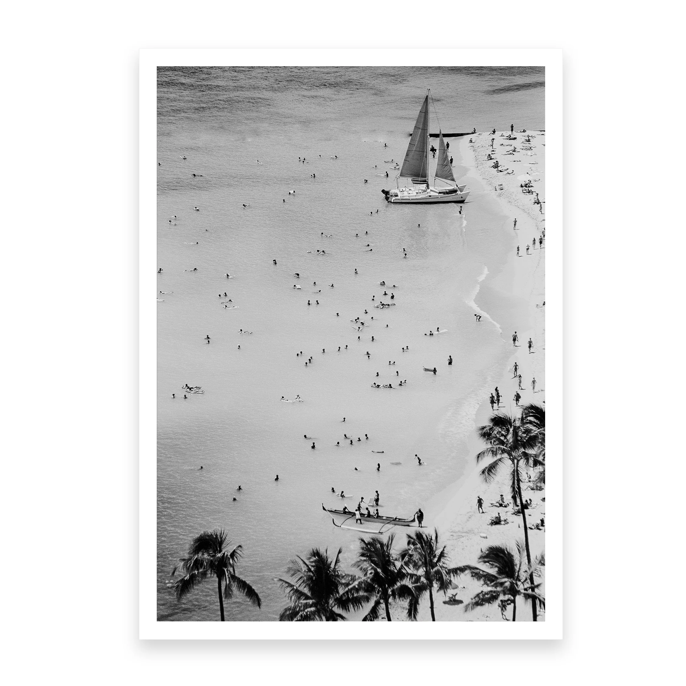 White Sandy Beach of Hawaii - Image 4