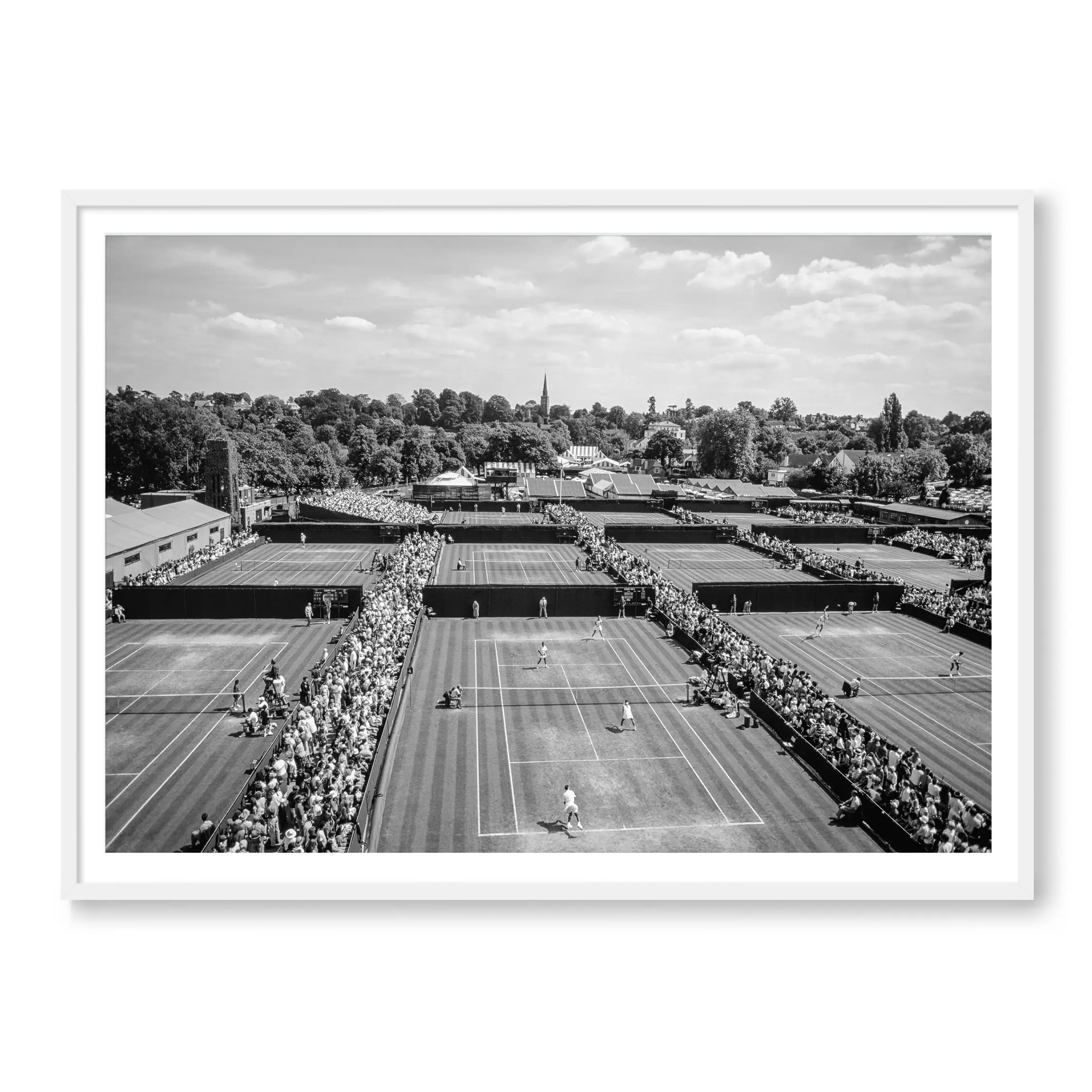 Wimbledon B&W - Image 2