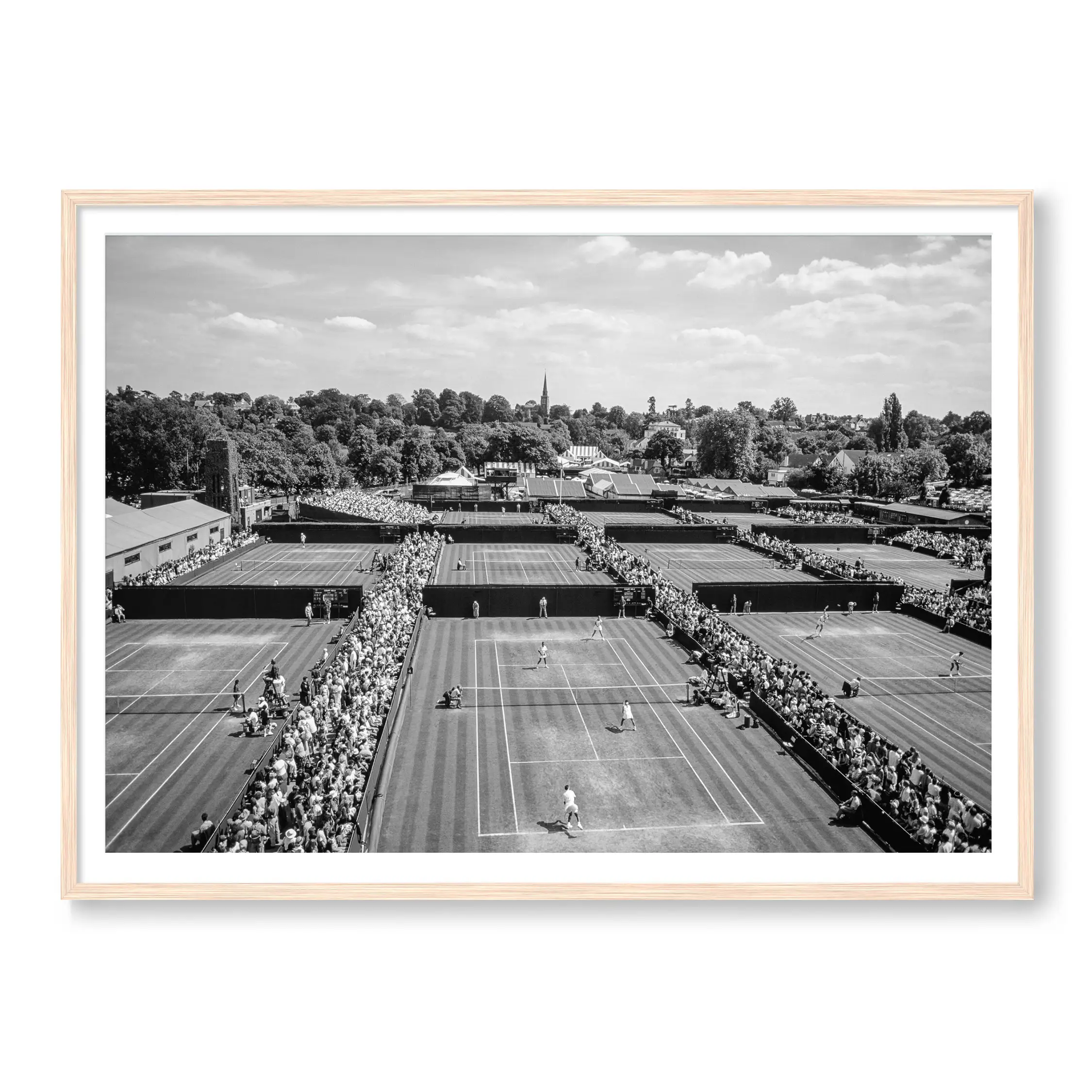 Wimbledon B&W - Image 3